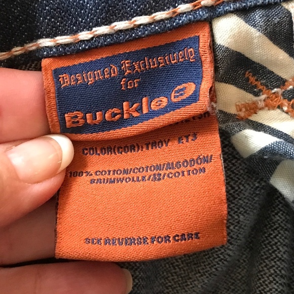 ROCK RIVIVAL DENIM TROY RELAXED STRAIGHT JEANS 34 x 32 - Picture 2 of 11